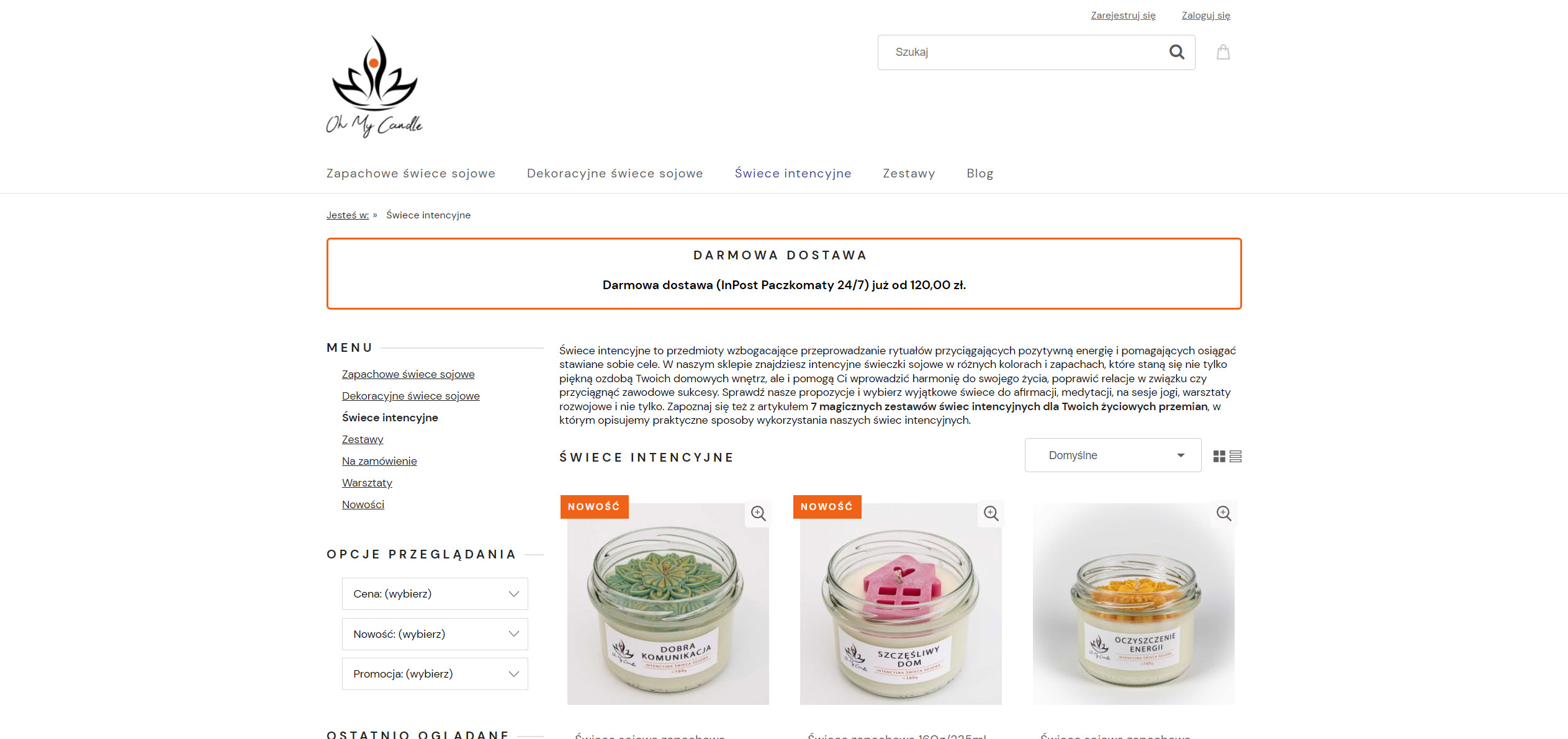 Jak wybrać świece intencyjne z myślą o konkretnej intencji?