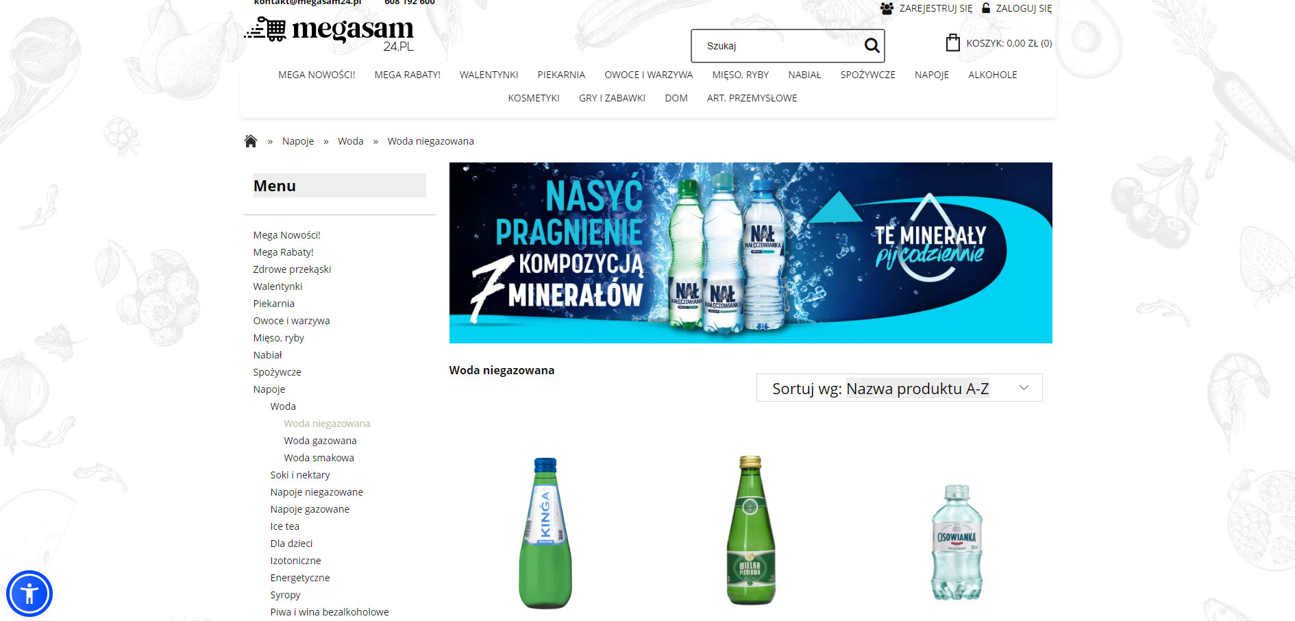 Jaką wodę niegazowaną wybrać? Skład mineralny ma znaczenie