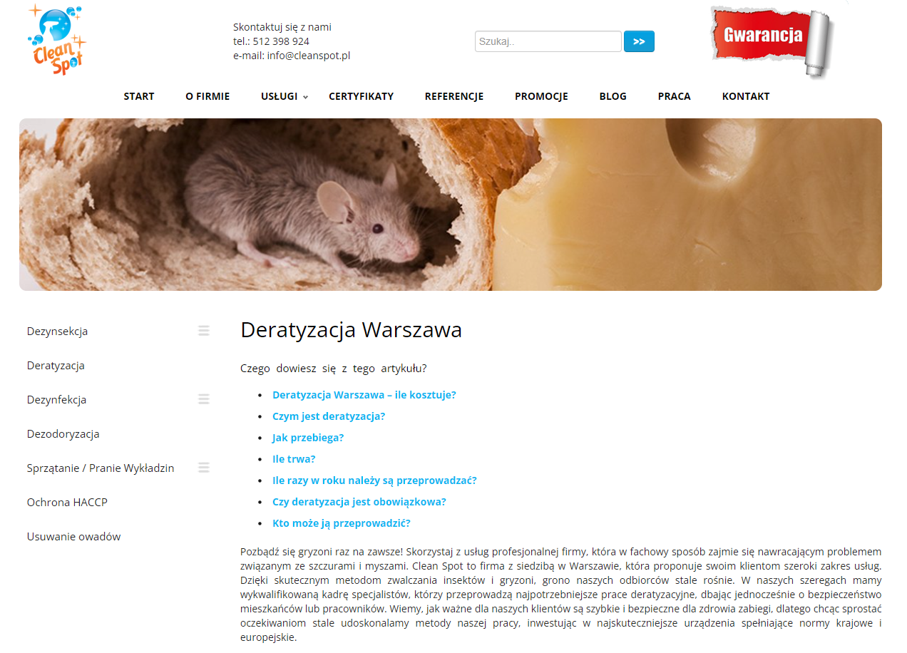 Jakie szkody mogą wyrządzić gryzonie i jak się przed nimi chronić poprzez deratyzajcę?