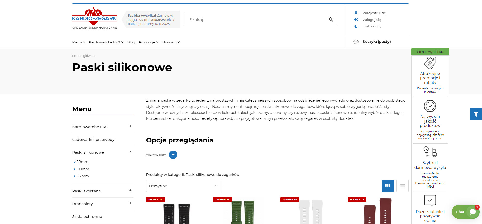 Dlaczego paski silikonowe do zegarków to idealne rozwiązanie dla aktywnych?