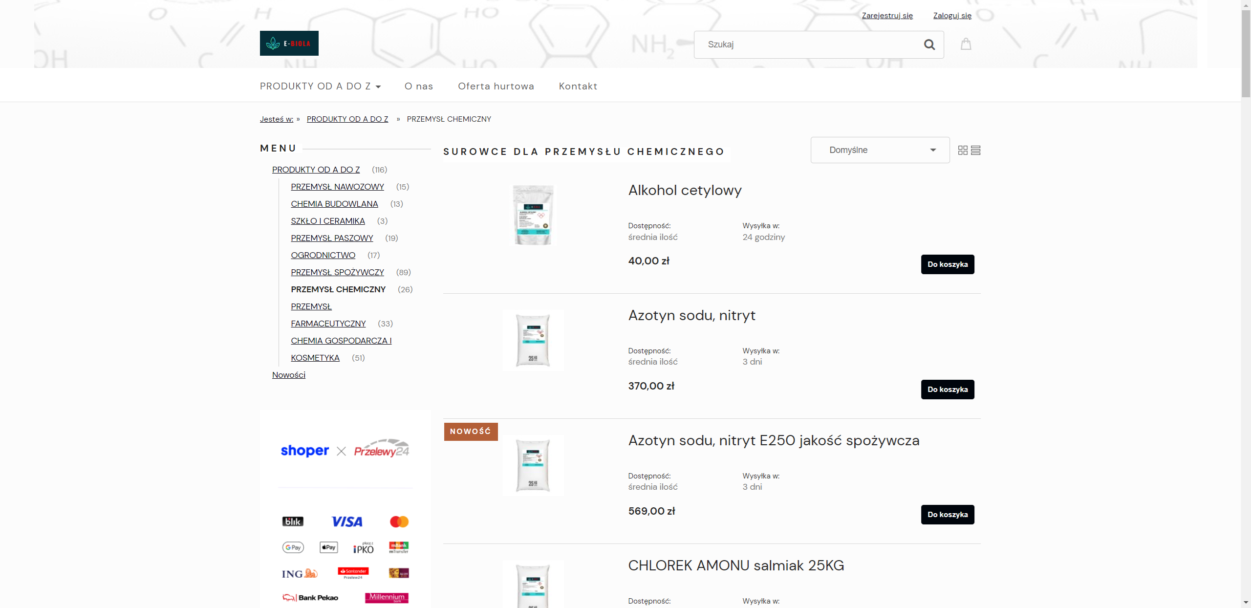 Jak jakość surowców przemysłu chemicznego wpływa na bezpieczeństwo produkcji?